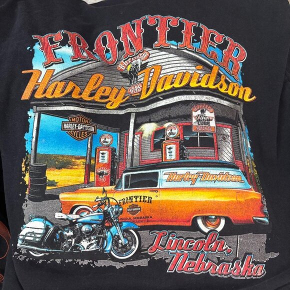 Vintage Harley-Davidson Flame Long Sleeve – Made in USA (L) - Picture 6 of 6